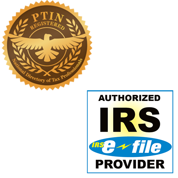 PTIN Registered - Authorized e-file Provider